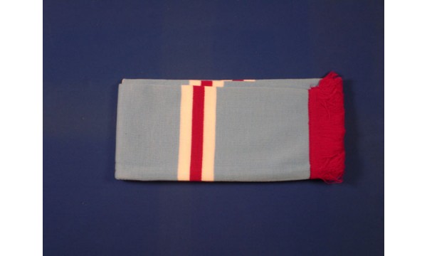 Sky Blue, Claret and White Bar Scarf